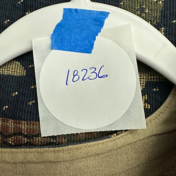 On The Verge Womens Vintage Western Vest Size M Folk Art Americana Cowgirl Angel - Picture 7 of 7